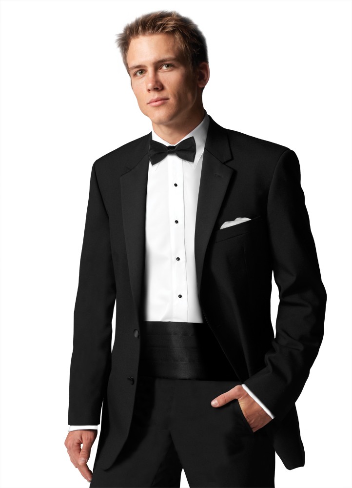 Notch Lapel Tuxedo from Any Tux 45 Bucks